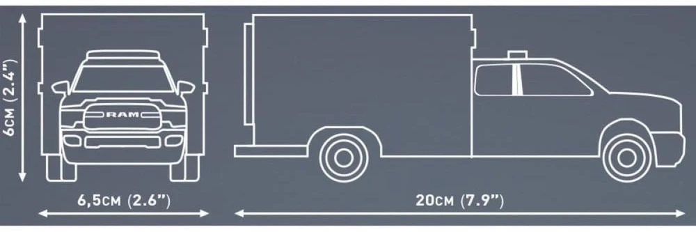 COBI Dodge RAM 3500 Ambulance 295kl 24609
