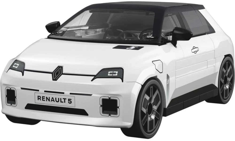 COBI Renault 5 E-TECH baltas 78kl 24675