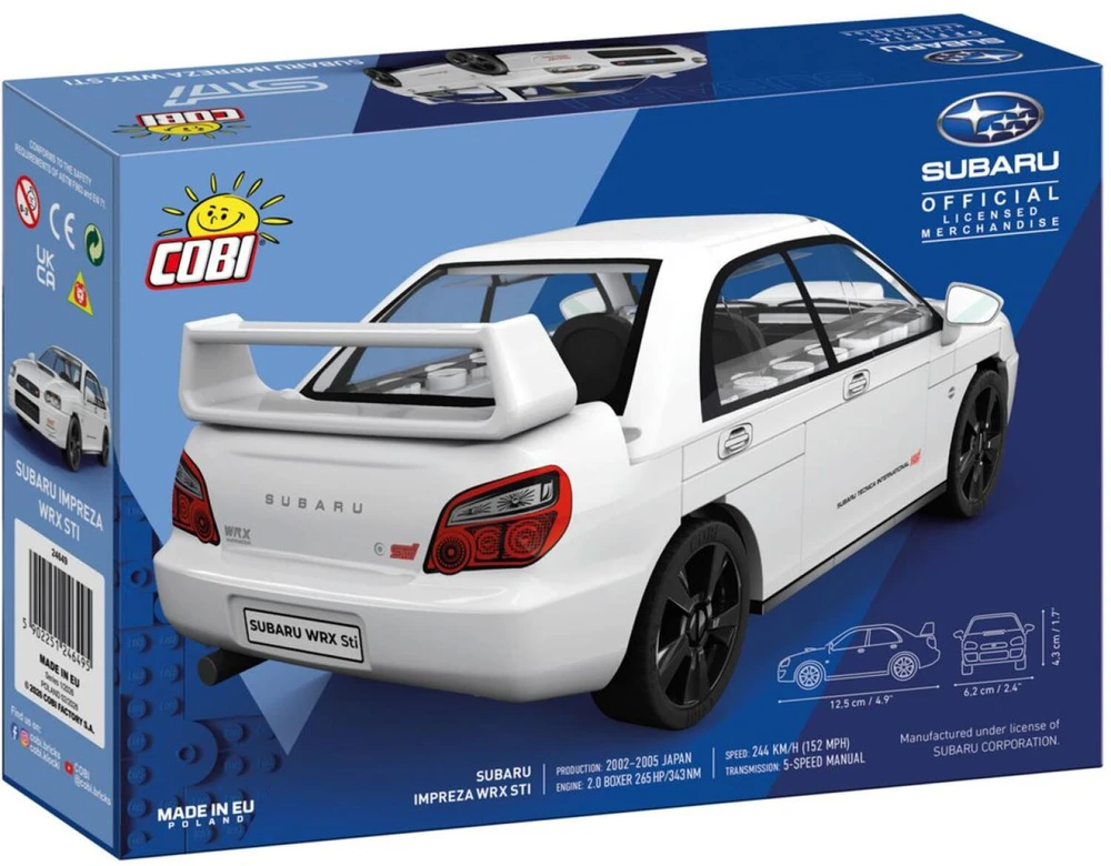 COBI Subaru Impreza WRX STI 65kl 24649