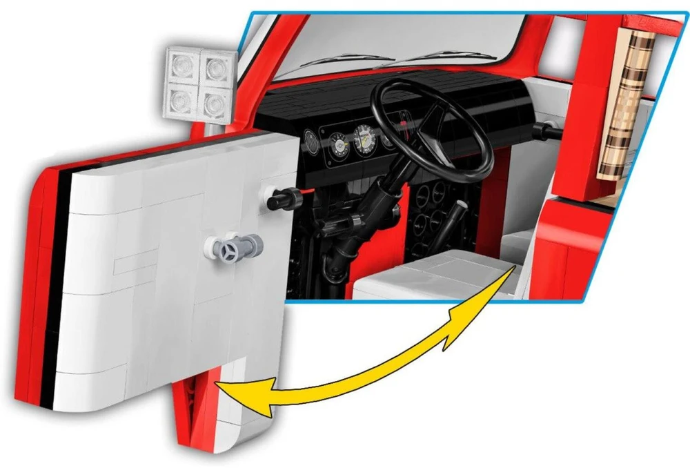 Cobi Automobilių modeliai 1:12 Volkswagen T2a kemperis Executive Edition (24361)
