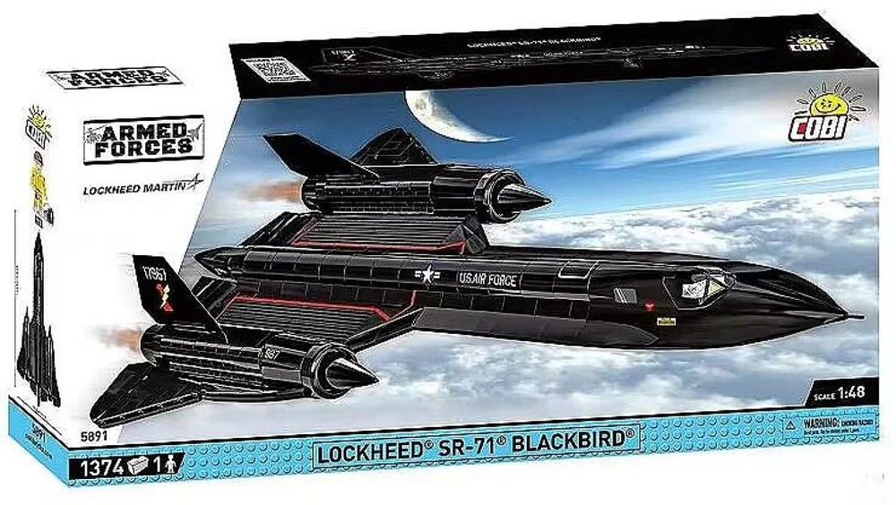 COBI konstruktorius Lockheed SR‑71 Blackbird 1:48, 1374 det., 9+, 5891