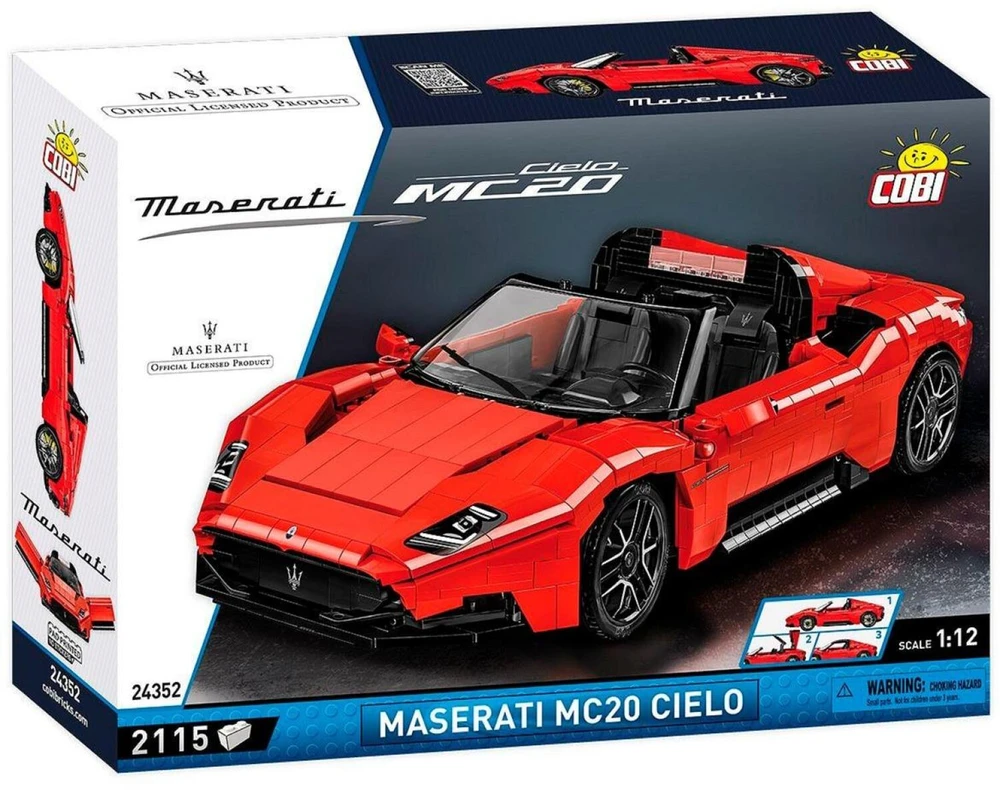 Cobi „Maserati MC 20 Cielo“, konstruktorius (mastelis 1:12)