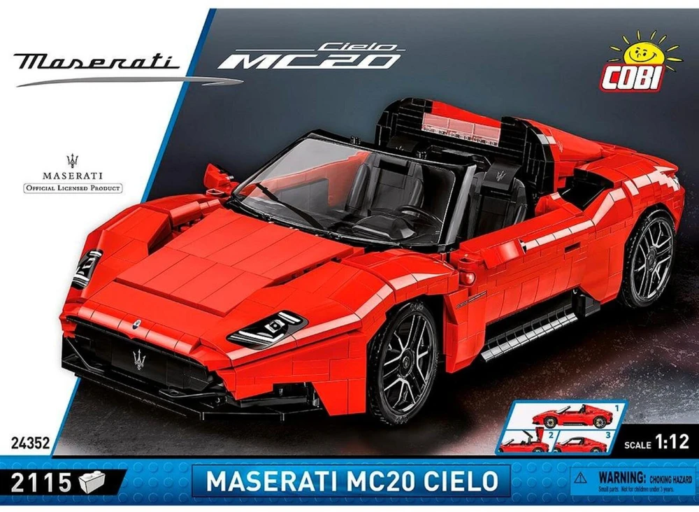 Cobi „Maserati MC 20 Cielo“, konstruktorius (mastelis 1:12)