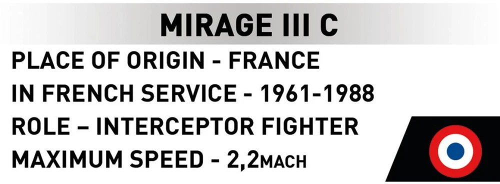 COBI ARMED FORCES Mirage III C 375 vnt. 5930 59309