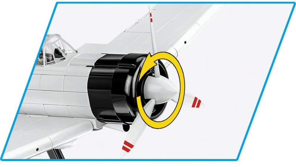 Cobi Klocki „Mitsubishi A6M2“ nulinio jutiklio pagalvėlės