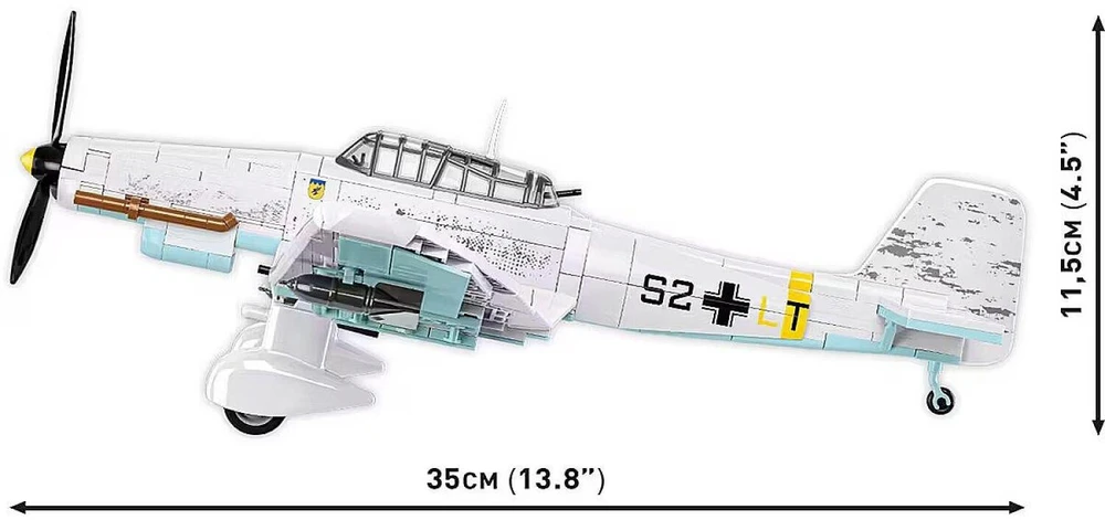 Cobi Klocki Junkers Ju 87D-3 Stuka 556 blokai