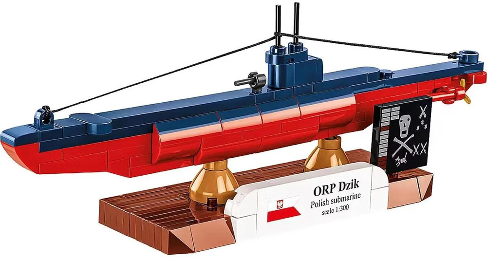 COBI HC WWII ORP Dzik Polish Submarine 148kl 4864
