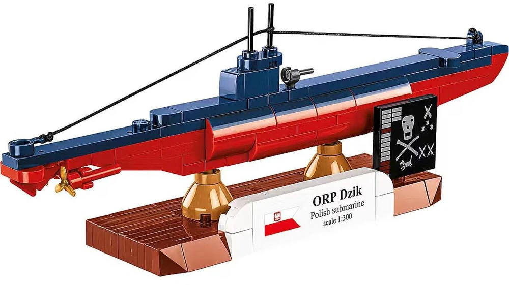 COBI HC WWII ORP Dzik Polish Submarine 148kl 4864
