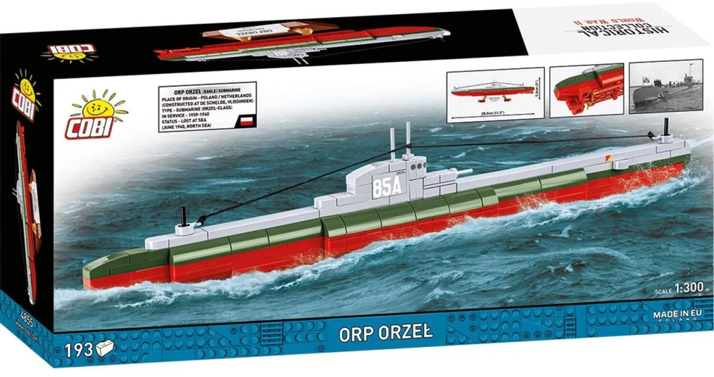 Cobi Klocki orp orzeł 193 klocki