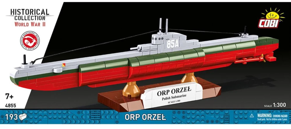 Cobi Klocki orp orzeł 193 klocki