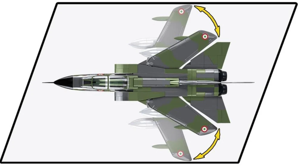 COBI Panavia Tornado IDS lėktuvo konstruktorius 1:48, 483 detalės