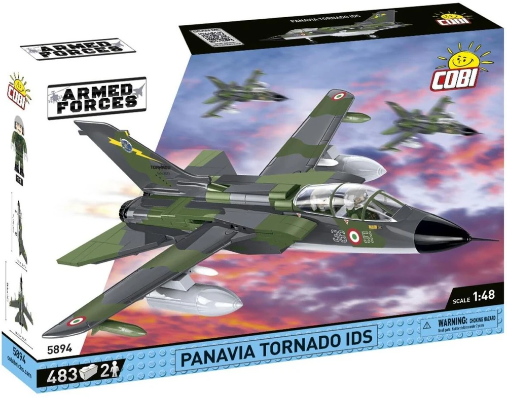 COBI Panavia Tornado IDS lėktuvo konstruktorius 1:48, 483 detalės