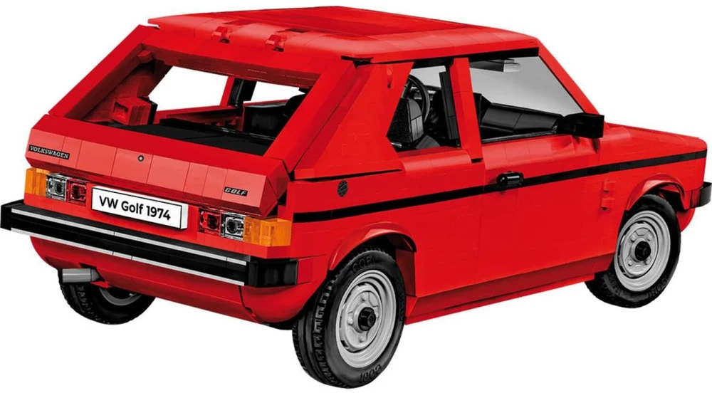 COBI 24359 Volkswagen Golf 1974–1983 raudona