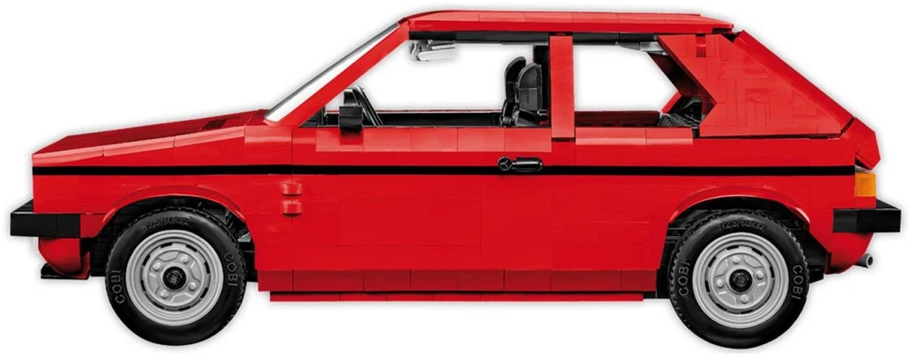 COBI 24359 Volkswagen Golf 1974–1983 raudona