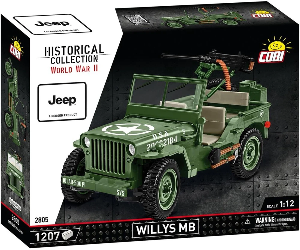 Cobi istorinė kolekcija Willys MB