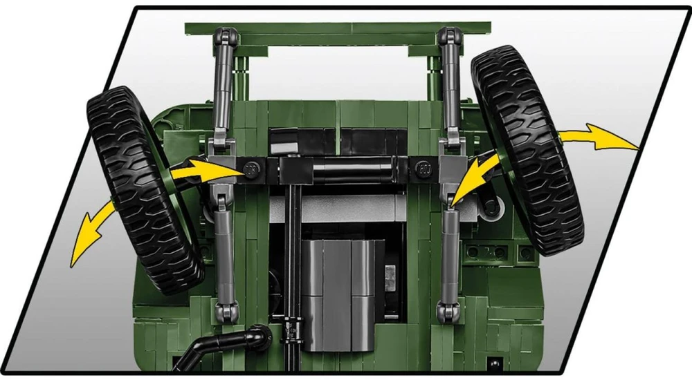 Cobi istorinė kolekcija Willys MB