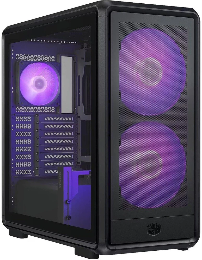 Cooler Master MasterFrame 600 Mesh Midi Tower korpusas, juodas