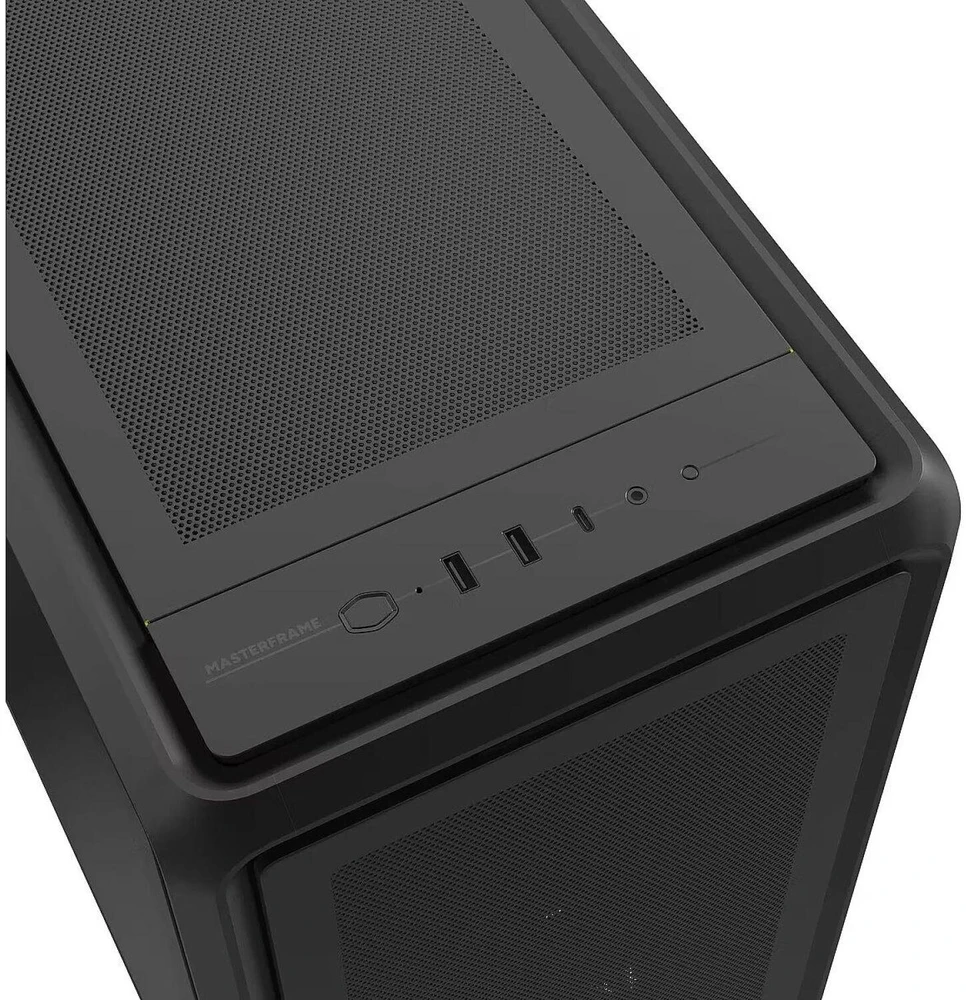 Cooler Master MasterFrame 600 Mesh Midi Tower korpusas, juodas