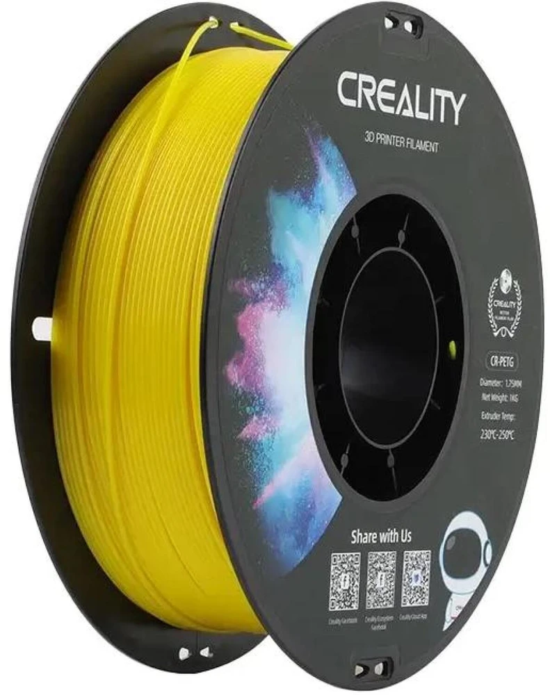 Creality CR-PETG - 1.75mm - 1kg - Geltonas