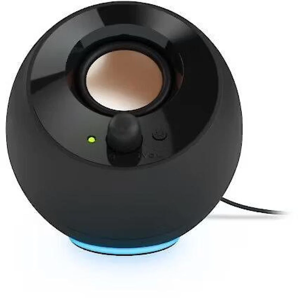 Kompiuterio kolonėlės Creative 2.0 Pebble SE USB-C kompiuterio garsiakalbiai su RGB apšvietimu