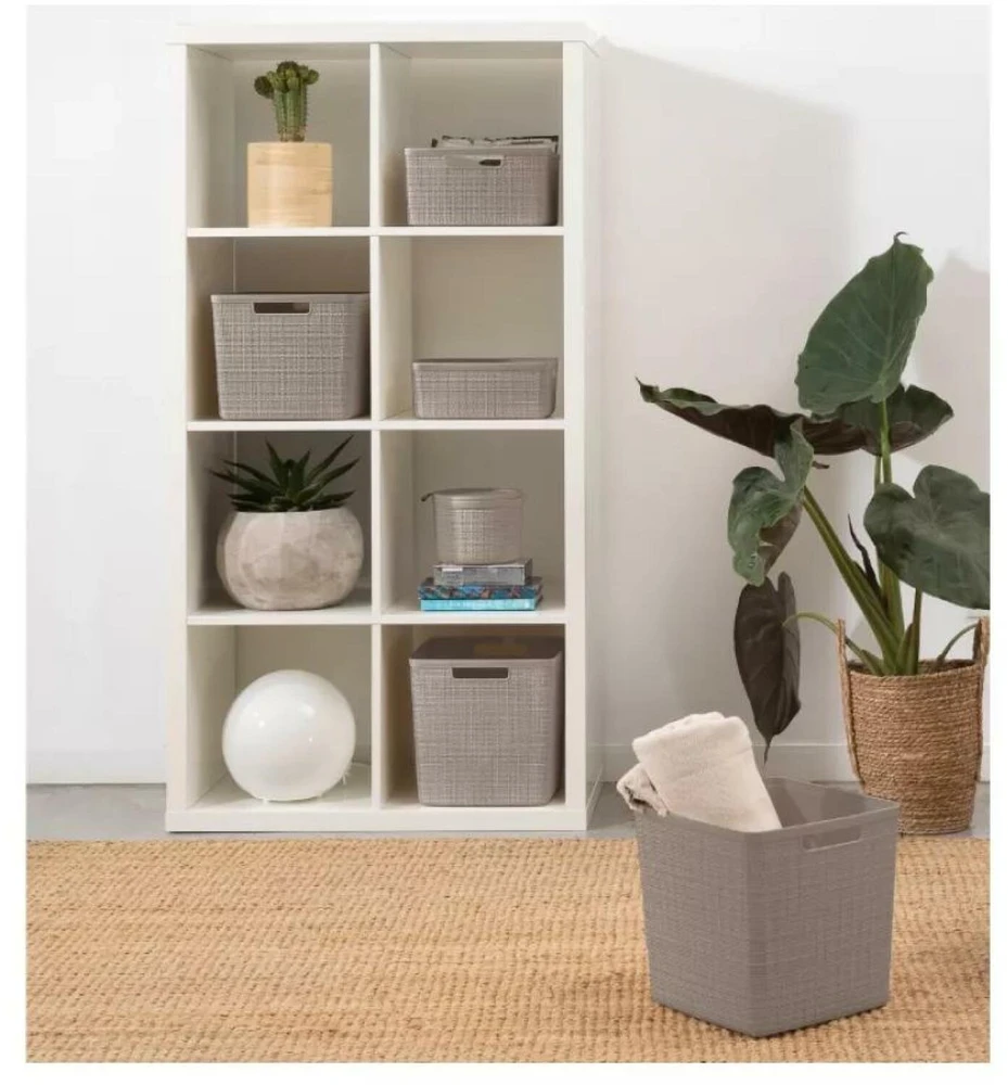 Curver Box Jute Cube 17L taupe (263684)