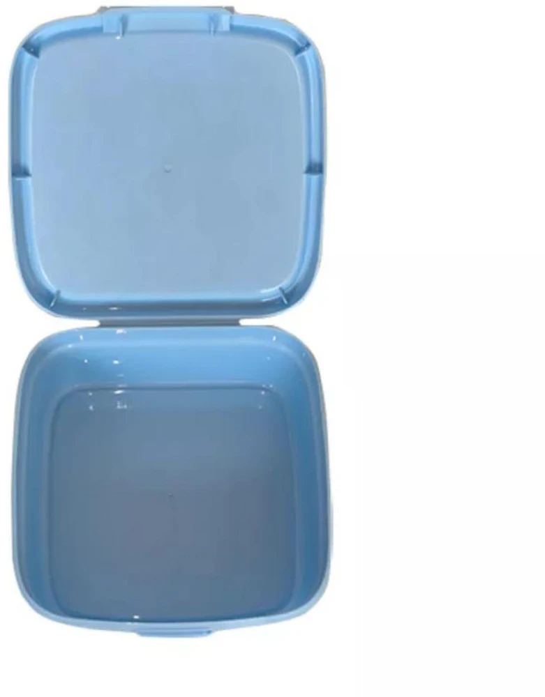 Curver maisto laikymo indas kvadratinis 0,9 l Snap Box mėlynas/fun-tilities