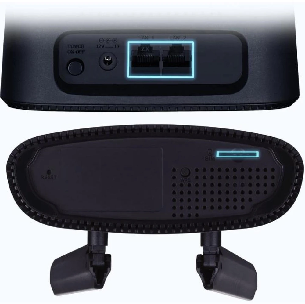 D-Link | 4G Cat 6 AC1200 maršrutizatorius | DWR-960 | 802.11ac | 10/100/1000 Mbit/s | Mesh palaikymas: ne | MU-MIMO: taip | Mobiliosios interneto ryšio nėra | Antenų tipas: 2 išorinės