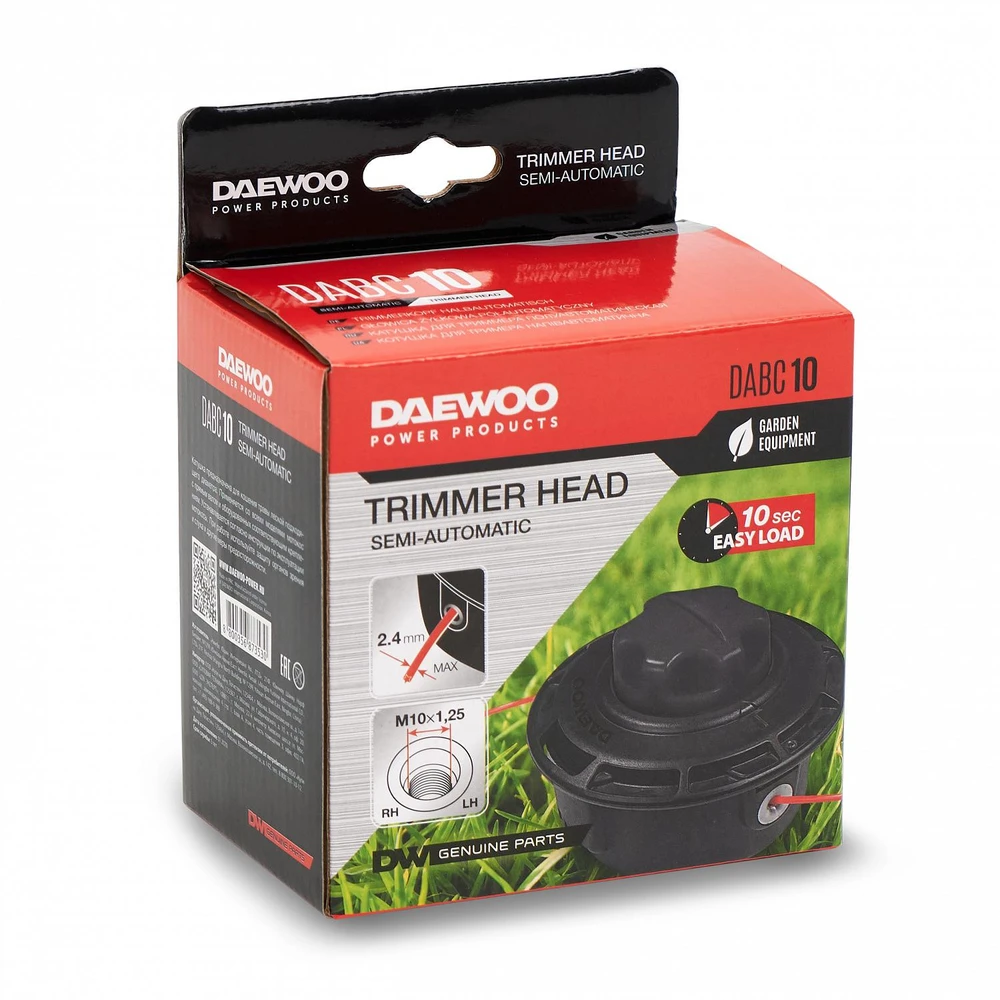Daewoo pjovimo galva 2.4MM/8M DABC 10