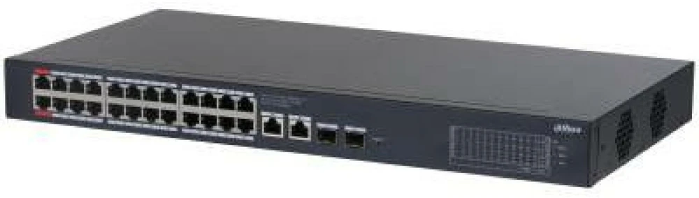 Šakotuvas Jungiklis POE CS4228-24GT-240 24 prievadų SFP DAHUA
