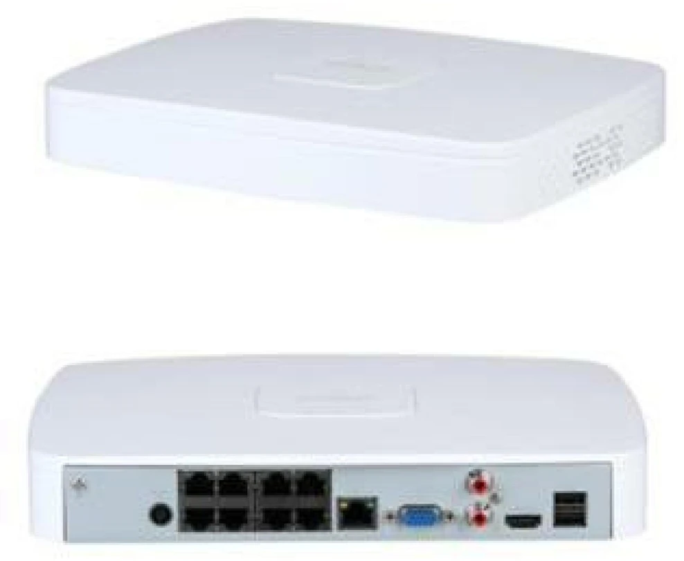 IP REGISTRATORIUS NVR4108-8P-EI 8 KANALŲ, 8 PoE WizSense DAHUA
