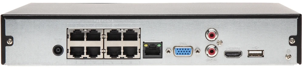 8 kanalų IP vaizdo įrašymo įrenginys Dahua NVR4108HS-8P-4KS2/L, 8xPOE