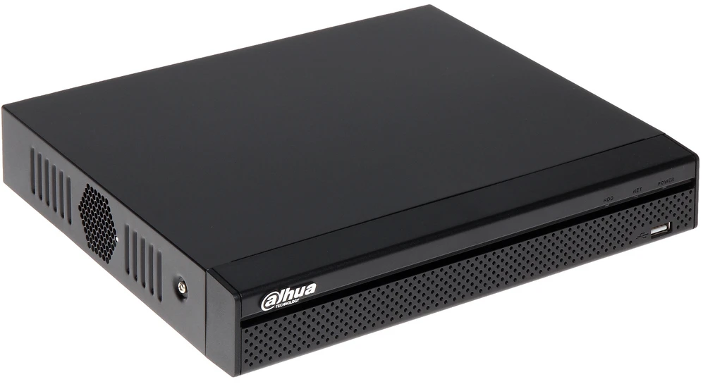 Dahua IP įrašymo įrenginys 8kam. 4K 8MP, 2HDD, IVS, H.265, 8 PoE sąsajos, 200Mbps