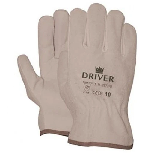 M Safe Oxxa Apsauginės pirštinės "Driver", oda/versta oda , dydis 11/XXL