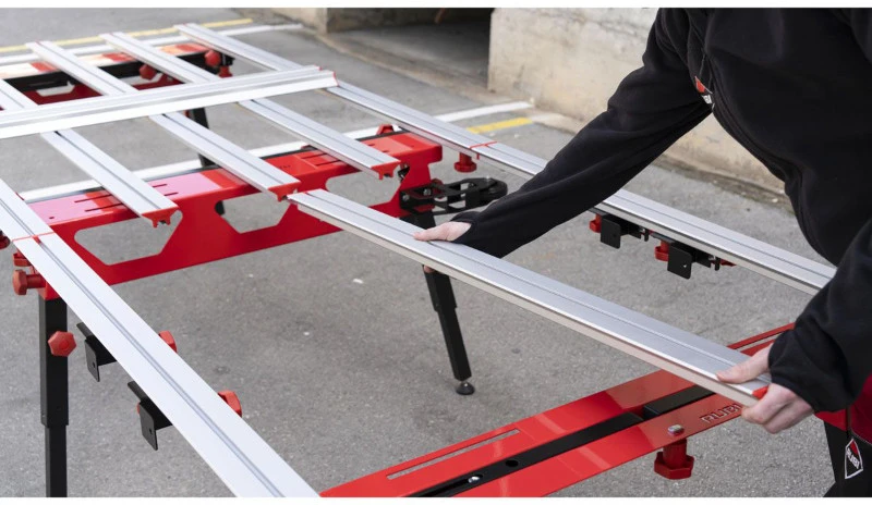 Tisch für großformatige Platten Rubi SLAB VERSA-TILE