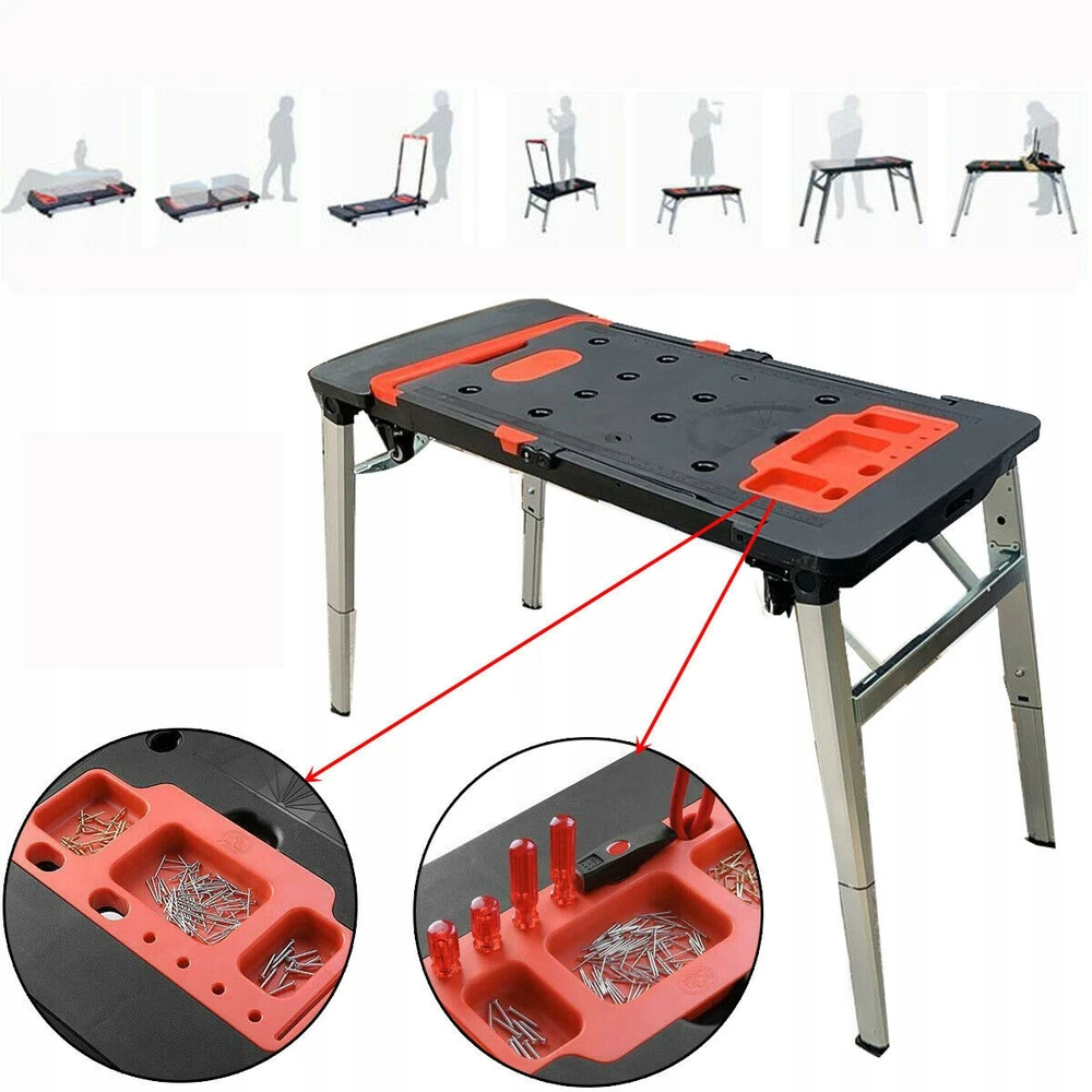 WMC Sulankstomsa darbo stalas - 7 viename
