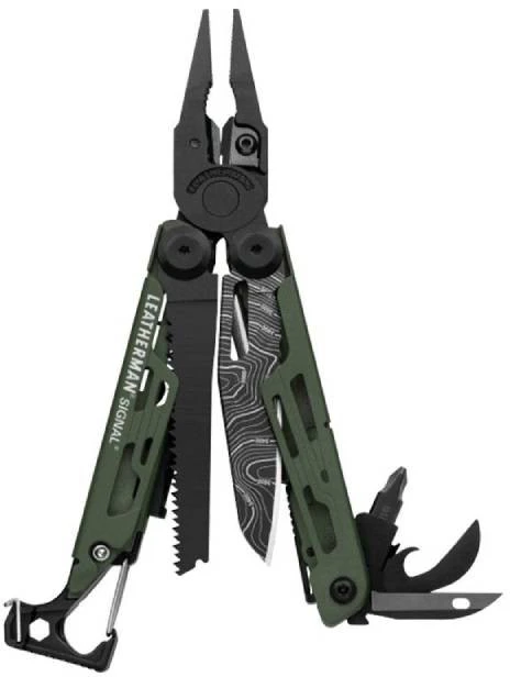 Leatherman daugiafunkcinis įrankis Signal Žalias LIMITED EDITION