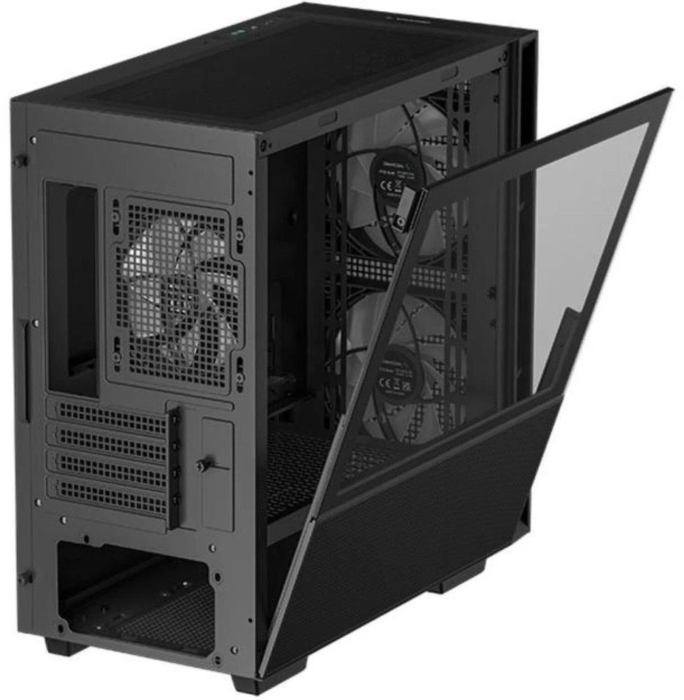 Kompiuterio Korpusas - DeepCool CH360 Juodas