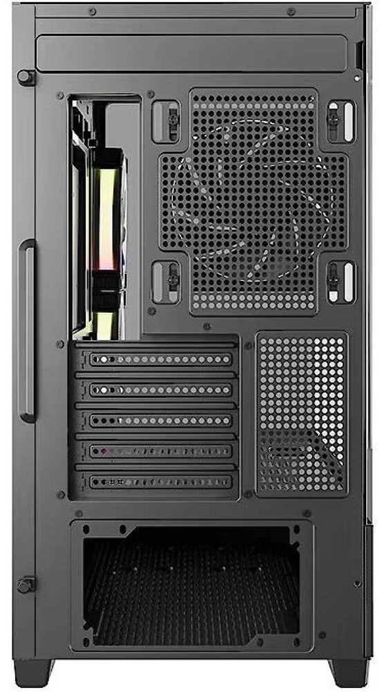 Deepcool Case | CG380U 3F | Micro ATX | Juodas