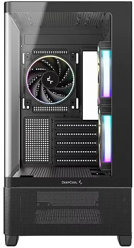 Deepcool Case | CG380U 3F | Micro ATX | Juodas