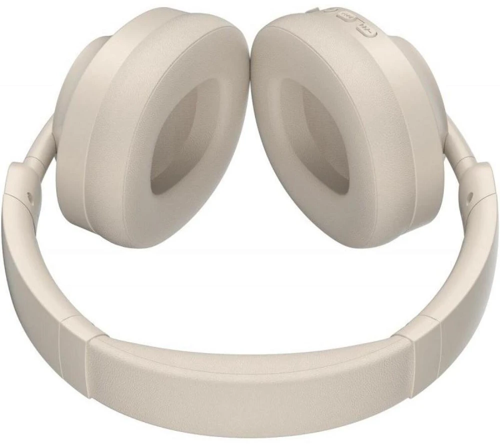 Belaidės ant ausų dedamos ausinės Defender FreeMotion B485 ANC 63486 beige