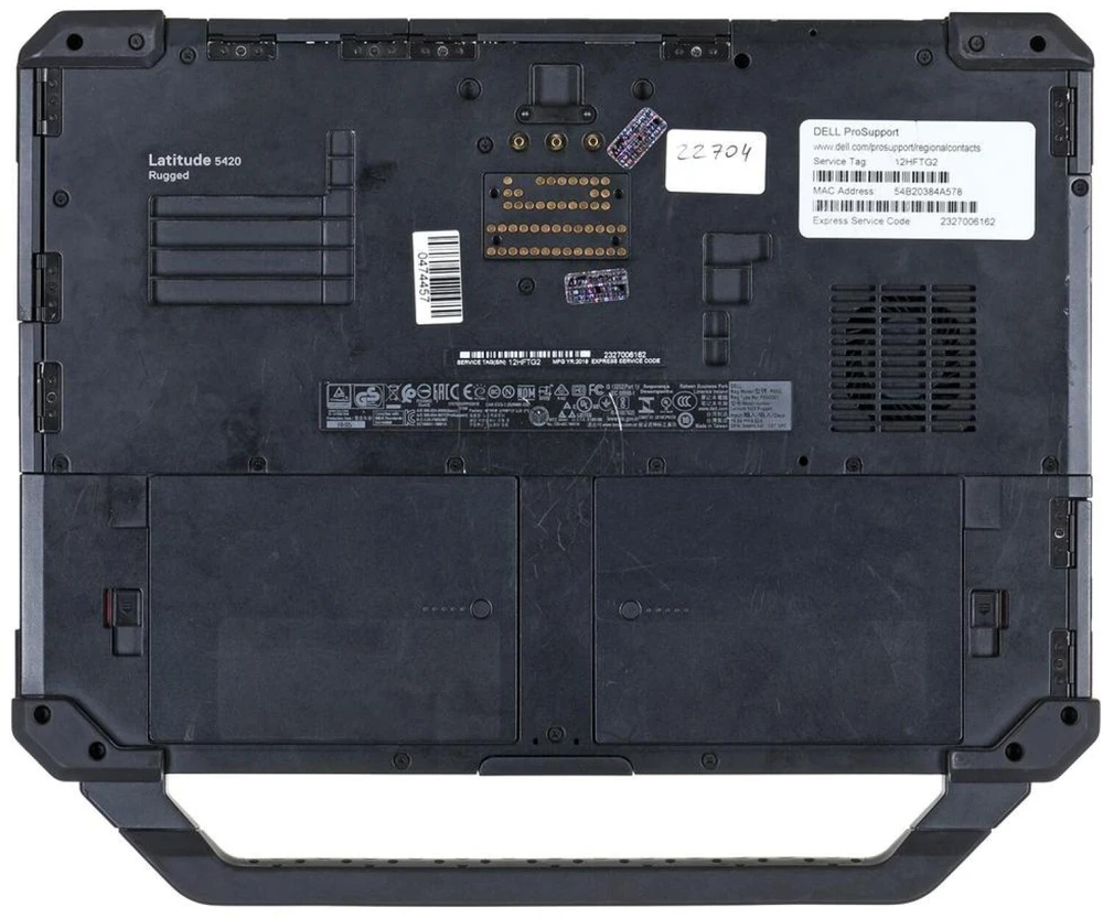 Monitorius Dell latitude rugged 5420 i5-8350u 16gb 512gb ssd 14" fhd(touch) lte win11pro + maitinimo šaltinis używany (Atnaujinta)