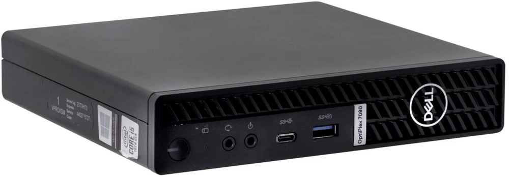 DELL OptiPlex 7080 Micro juoda (Atnaujinta)