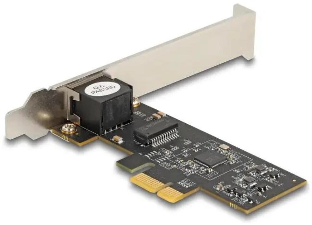 Kontroler Delock DeLOCK PCI Express x1 kortelė, skirta 1 x RJ45 5 Gigabit LAN RTL8126