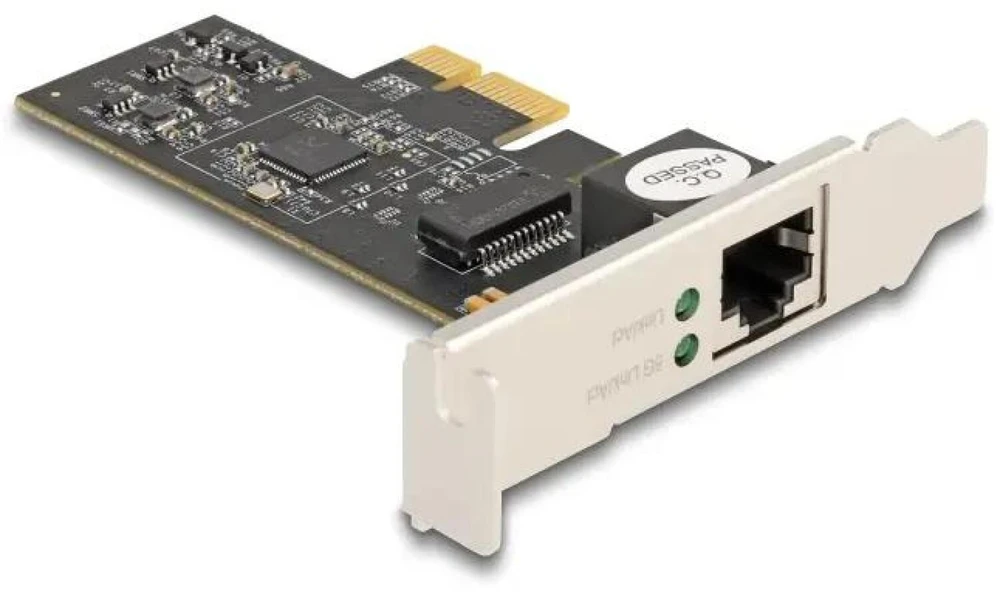 Kontroler Delock DeLOCK PCI Express x1 kortelė, skirta 1 x RJ45 5 Gigabit LAN RTL8126