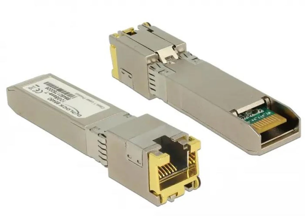 Delock 86460 – Varis – 10000 Mbit/s – SFP+ – TX – Metalinis – 0–65 °C