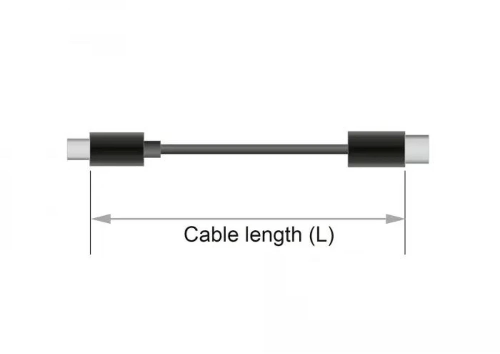 ADAPTERIS MINIJACK 3.5MM(F) 4PIN->MINIJACK 3.5MM(F) 4PIN NA CABLE 13CM JUODA DELOCK