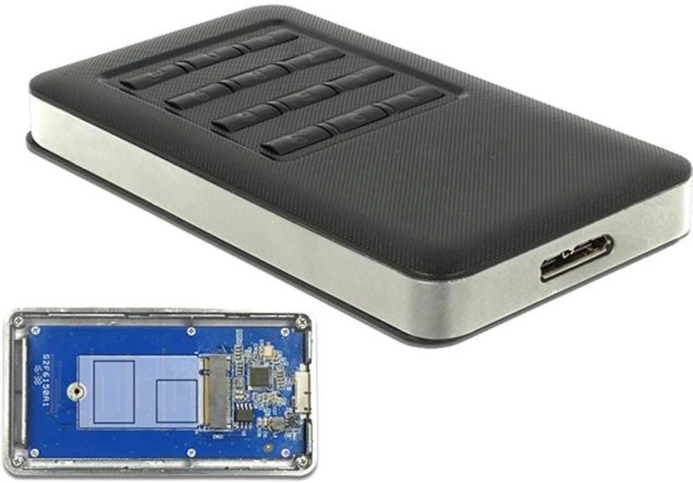 Delock M.2 Raktas B 42 mm SMD > USB 3.0 (42594)