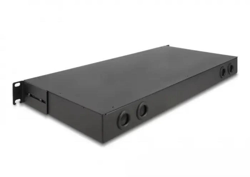Delock Panel patch panel światłowodowy HD (High Density) 19″ 1U juoda