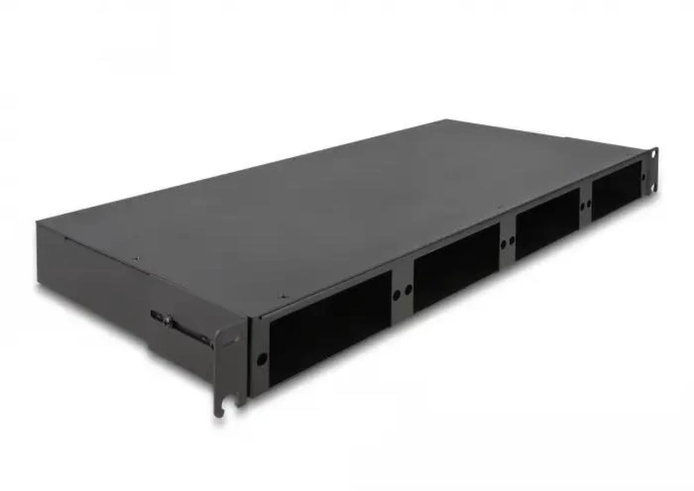 Delock Panel patch panel światłowodowy HD (High Density) 19″ 1U juoda