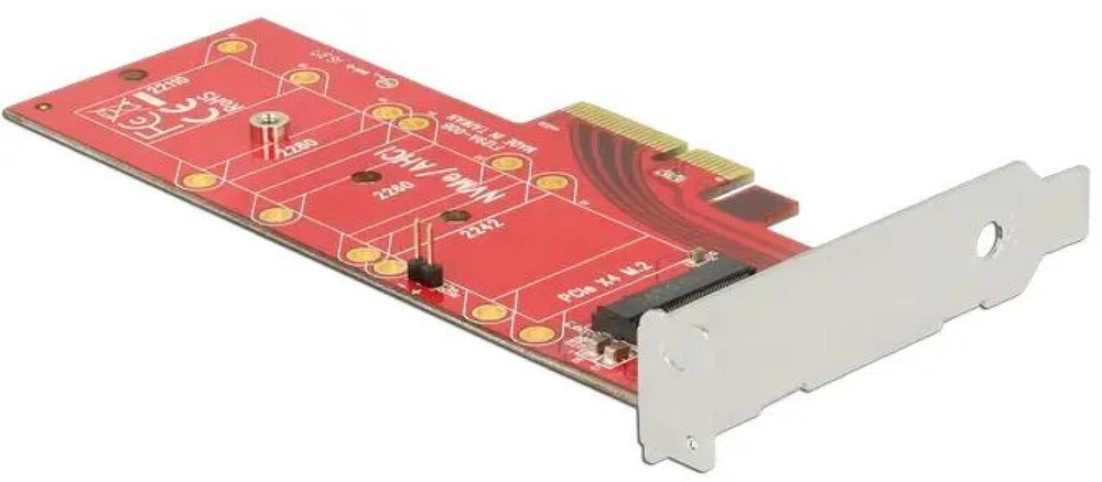 Delock PCIe>1x M.2 110mm m.Kühlkörper